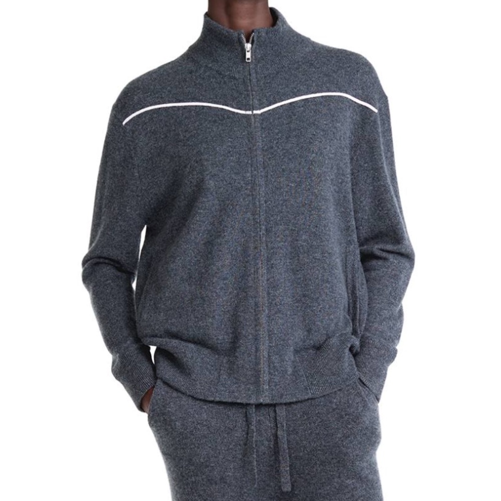 Cashmere Zip-Up Jacket from NakedCashmere